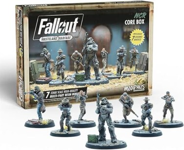 Modiphius Fallout Wasteland Warfare NCR Core Box Multicolor