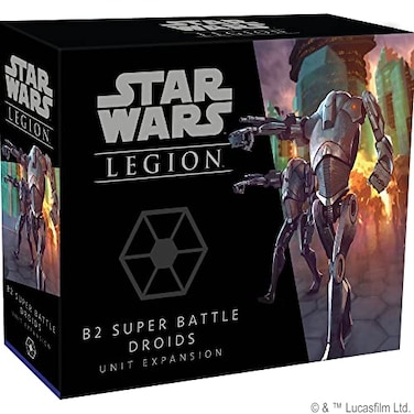 Atomic Mass Games Star Wars Legion B2 Super Battle Droids Unit Expansion Unleash Devastating Power Tabletop Miniatures Strategy Game for Kids Adults Ages 14 2 Players 3 Hr Playtime Made by