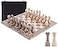 MARBLE RANGE Marble Chess Set for Adults 15 Handmade Oceanic Verona Board Game with 32 Chess Pieces 2 Extra Queens Storage Box Luxury Travel Game Elegant Home Dcor