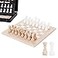 MARBLE RANGE Marble Chess Set for Adults 10 Handmade Verona White Board Game with 32 Chess Pieces 2 Extra Queens Storage Box Luxury Travel Game Elegant for Home Decor