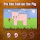 Silly Goose Gifts Pin The Tail On The Pig Fun Kids Birthday Party Supply Celebration Activity Pixel Block Video Game Themed Mining Craft Adventure Attach