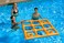Poolmaster Giant Floating Tic Tac Toe Game for Swimming Pool and Backyard