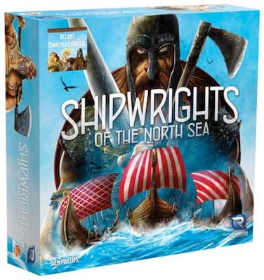 Renegade Game Studios Shipwrights of the North Sea Viking Strategy Board Game 25 Players