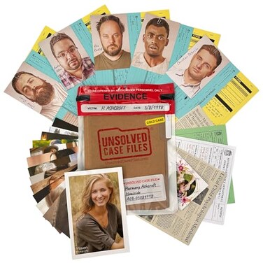 Unsolved Case Files Ashcroft Harmony Cold Case Murder Mystery Game Can You Solve The Crime Who Killed Harmony For Ages 14 and up