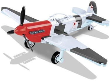 COBI Historical Collection WWII Yakovlev Yak3 Plane Building Set 140 Pieces