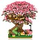 Bibilock Cherry Bonsai Tree Building Sets for GirlsMicro Mini Building Blocks of Cherry Blossom Bonsai Tree kit2008pcs Mini Bricks Sakura Tree House Good Gift for You