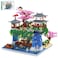 SAMYBLOCKS 3600PCS Micro Mini Blocks Peach Blossom Pond Bonsai Tree KitTraditional Architecture Building BlocksExquisite Cherry Bonsai Tree Kit Gift for 14 Kids Or Adults