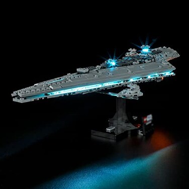 BRIKSMAX Led Lighting Kit for LEGO75356 Executor Super Star Destroyer Compatible with Lego Star Wars Building Blocks Model Not Include Lego Set