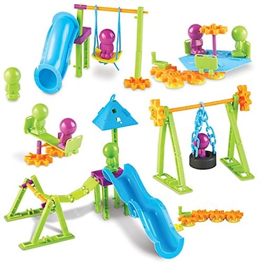Learning Resources Playground Engineering Design Building Set Building Toys for kids Ages 48 Toddler STEM Toys Classroom STEM Activities Engineering for Kids Creative Construction Toy