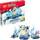 Mega Brands MEGA Pokmon Action Figure Building Toys for Kids Squirtle Evolution Set with 379 Pieces 3 Characters Wartortle and Blastoise