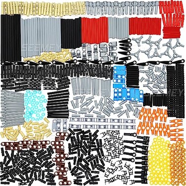 SEEMEY 884 Pieces Axle Chain Link Connectors Bricks Sets Compatible with Main Brand TechnicParts