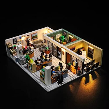 LIGHTAILING Light for Lego21336 The Office Led Lighting Kit Compatible with Lego Building Blocks Model NOT Included The Model Set
