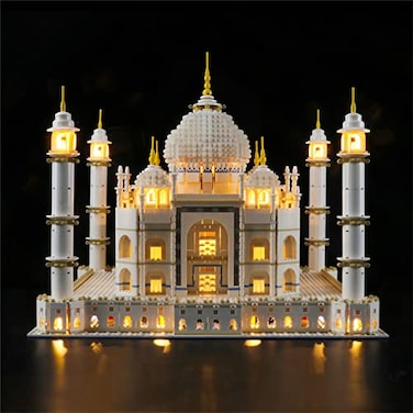 GEAMENT LED Light Kit Compatible with Lego 10256 Taj Mahal Ver2017 Lighting Set for Creator Building Model Model Set Not Included