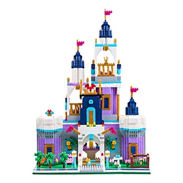 Kadablk Architecture Micro Blocks Building Castle Sets2800 PCS Mini Bricks Building Blocks for Adults and TeensDream Castle