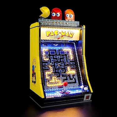 GEAMENT LED Light Kit Compatible with Lego PAC Man Arcade for Icons 10323 Model Set Model Set Not Included