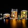 GEAMENT LED Light Kit Compatible with Lego Holiday Main Street Lighting Set for Creator 10308 Building Model Model Set Not Included