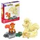 Mega Brands Mega Pokmon Evolution of Vulpix 2 Figures Vulpix and Ninetals 145 Building Blocks Toy 7 Years Mattel HTH79