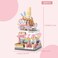 MEIEST 4 Mini City Shop Street View Building Blocks Model SetSimulation Architecture Collection Particle Construction Building Bricks ToyHome Decoration