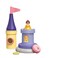 Playmobil Junior Disney Belles Play Tower with Sound