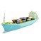 INQUWAN DIY Racing Boats Container Vessel Battery Powered Ship Model Educational Toys Children Gifts