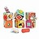 B. toys B toys Soft Fabric Building Blocks for Toddlers Educational Alphabet Blocks with Textured Shapes Stack Play ABC Blocks for 6 Months