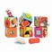 B. toys B toys Soft Fabric Building Blocks for Toddlers Educational Alphabet Blocks with Textured Shapes Stack Play ABC Blocks for 6 Months