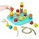 Battat Toddler Peg Board Stacking Peg Board Set Fine Motor Skills Toy Therapy Toy 31 Pieces 2 Years Count Match Pegboard