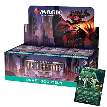 Magic: The Gathering Magic The Gathering Streets of New Capenna Draft Booster Box 36 Packs 1 Box Topper 541 Magic Cards