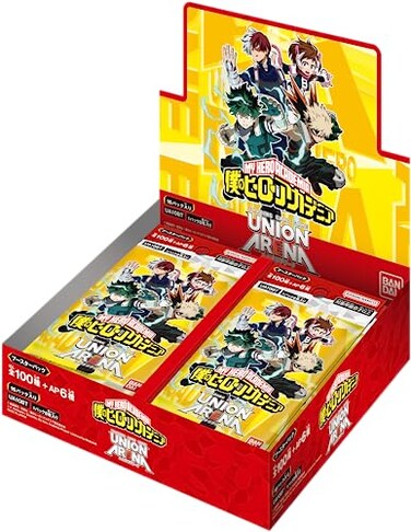 Bandai BANDAI Union Arena Booster Pack My Hero Academia UA10BT Box 16 Pack