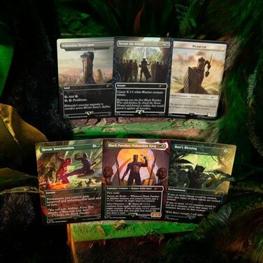 Magic: The Gathering Secret Lair Drop Secret Lair x Marvels Black Panther NonFoil Edition SLD