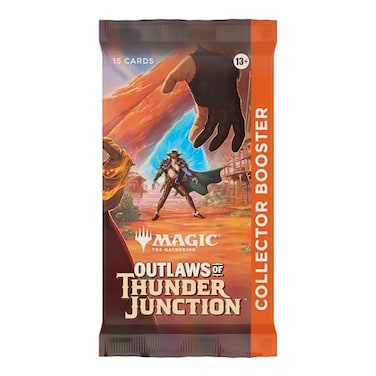 Magic: The Gathering Magic The Gathering Outlaws of Thunder Junction Collector Booster 15 Magic Cards