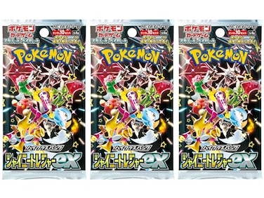 Pok&Atilde;&copy;mon 3 Packs Pokemon Card Game Japanese High Class Shiny Treasure SV4a Booster Pack 10X3 Cards