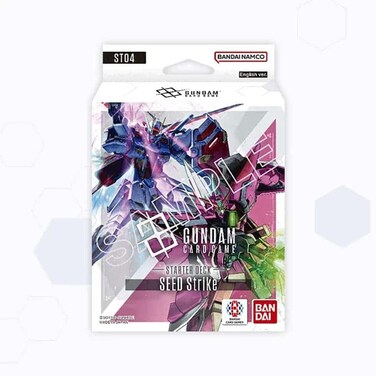 Bandai Gundam Card Game Starter Deck Seed Strike ST04 50 Cards