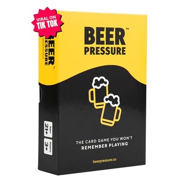 Beer Pressure Drinking Card Game for Parties Pregames and Game Nights The Perfect Party Gift