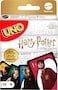 Mattel Games UNO Harry Potter Card Game for Kids Adults Parties Collectible Deck Based on Popular Series for 2 to 10 Players