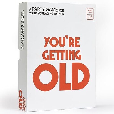 Vango Youre Getting Old A Party Card Game for Aging Millennials 2 to 6 Players Ages 14