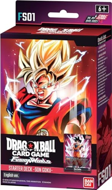 Bandai Namco Dragon Ball Super TCG Fusion World Starter Deck Son Goku
