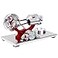 Sunnytech Hot Air Stirling Engine Motor Model Educational Toy Electricity Generator Colorful LED SC SC004