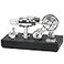 Sunnytech Hot Air Stirling Engine Motor Electricity Generator Educational Colorful LED SC SC011