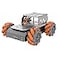LewanSoul Mecanum Wheel Chassis Car Kit with TT Motor Aluminum Alloy Frame Smart Car Kit for DIY Education Robot