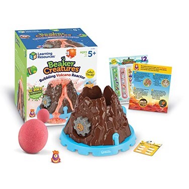 Learning Resources Beaker Creatures Bubbling Volcano Reactor Ages 5 Science Kits for Kids STEM Toys for Kids Fun Science Experiments for Kids