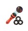 LEXiBOOK Miraculous Stories Projector Torch Light and Projector with 3 Discs 24 Images Create Your own Stories LTC050MI