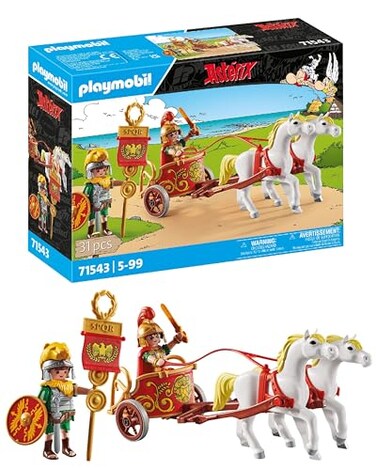 Playmobil collection Asterix and Obelix the Roman Chariot 71543