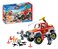 PLAYMOBIL Action Heroes Fire Truck Fire Car Toy Car Toy for Children from 4 Years 71824