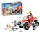 PLAYMOBIL Action Heroes Fire Truck Fire Car Toy Car Toy for Children from 4 Years 71824