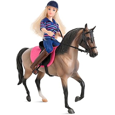BANDAI Breyer Freedom Series Classics English Horse Rider Doll Set 112 Scale Model 61114Multicolor