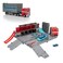 Micro Machines Optimus Prime Hauler PLAYSET Converting Playset with Eight Unique Actions Zones and Exclusive Autobot Corvette