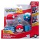 Pok&Atilde;&copy;mon Pokmon Clip N Go Poke Ball Belt Set Quaxly Includes Themed Belt and 2Inch Quaxly with Dive Ball Water Ball Accessories