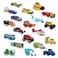 Driven by Battat 20Pack Pocket Fleet Mini Toy Vehicles Includes Camper Van Cement Mixer Monster Truck Race Car More Durable Car Playset for Kids Ages 3