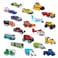 Driven by Battat 20Pack Pocket Fleet Mini Toy Vehicles Includes Camper Van Cement Mixer Monster Truck Race Car More Durable Car Playset for Kids Ages 3